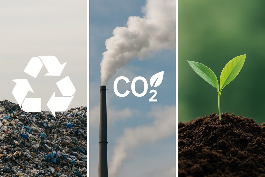 Smart bin food composter supporting sustainability with zero landfill and lower carbon footprint in UAE