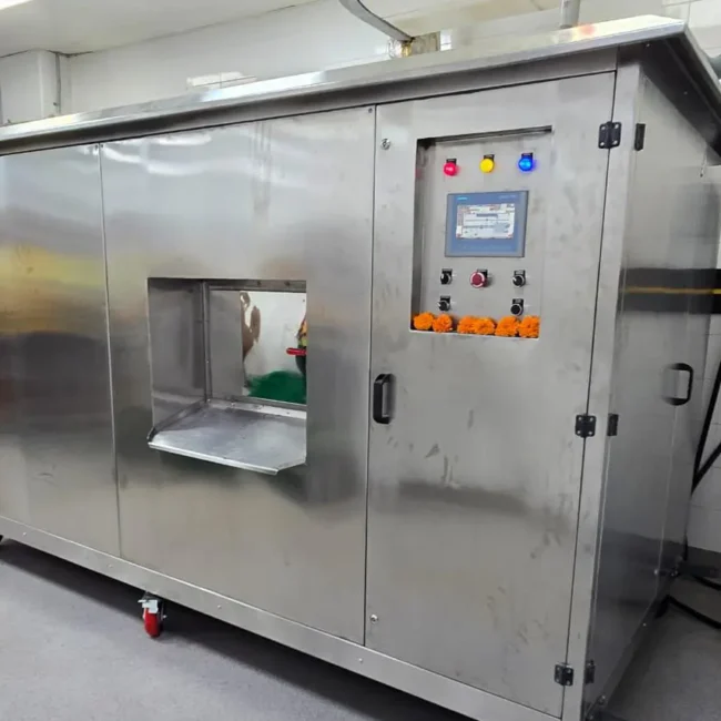 Smart bin food composter with 100 to 250 KG capacity