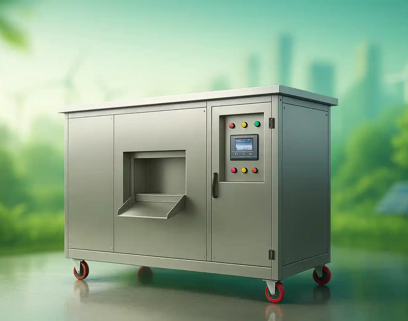 Smart Bin food composter and organic waste to compost machine by DMS Ventures for hotels, universities, and marine sectors