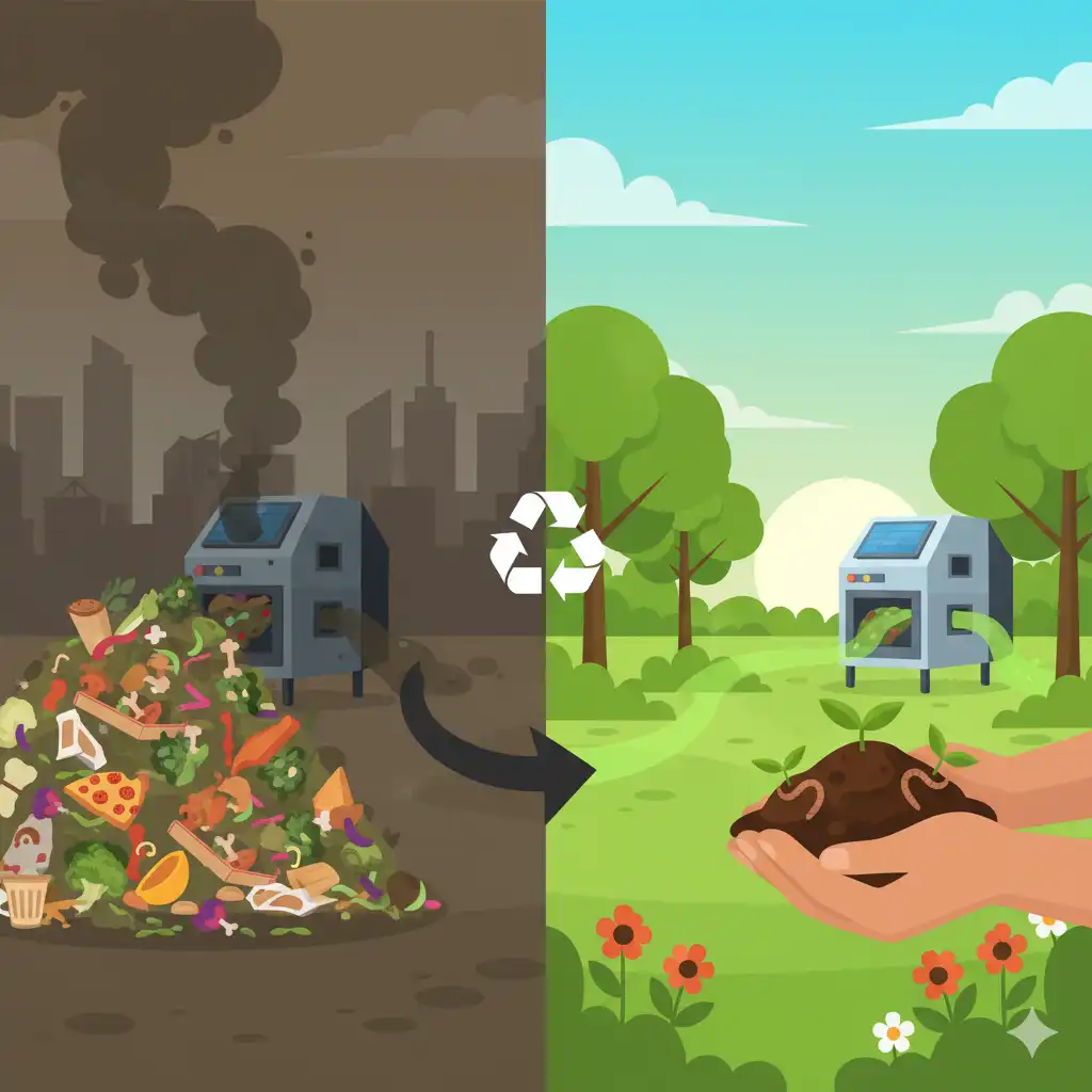 Importance of sustainability in waste management with Smart Bin composting solutions